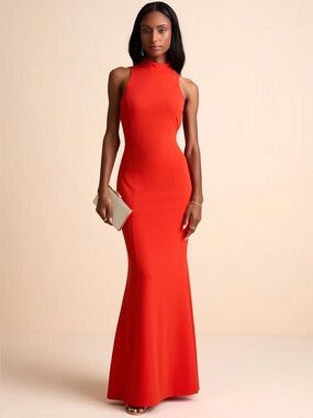 moonlit love black sequin sleeveless maxi dress See-Through Yellow Sequin Maxi Dress main image 1